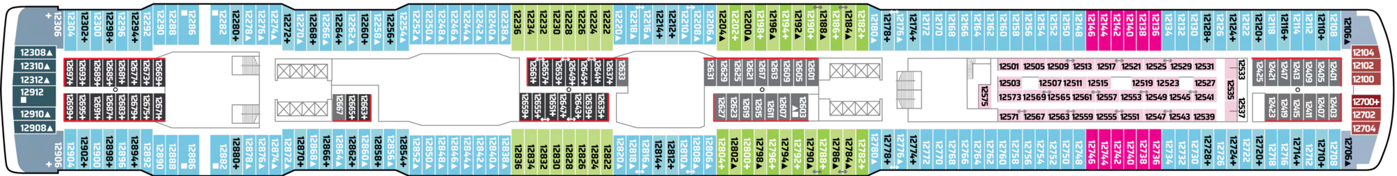 Deck 12 plan